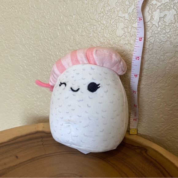 Mini Squishmallow nigiri shrimp sushi new from multipack no tag - Picture 1 of 3